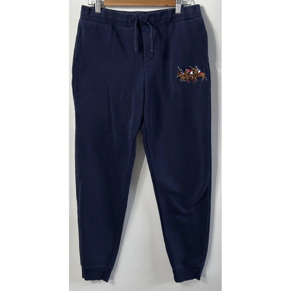 Boys Polo Ralph Lauren Triple-Pony Fleece Jogger SweatPants Sz XL 18-20